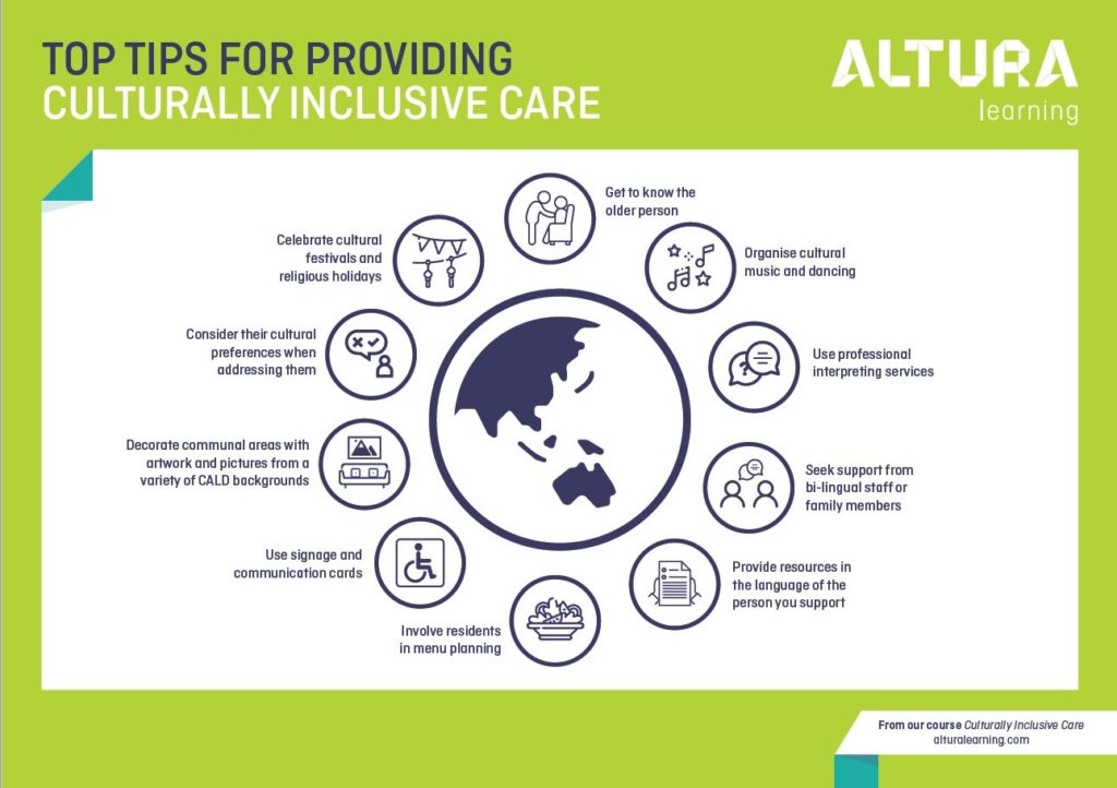 top tips for providing culturally inclusive care